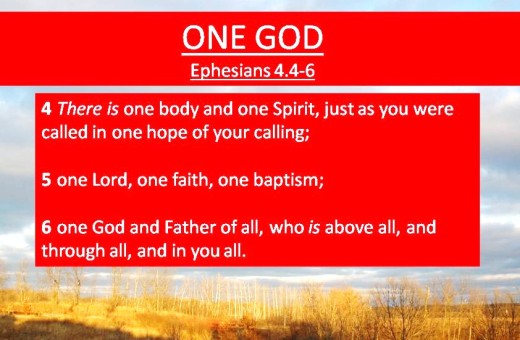 One God Ephesians